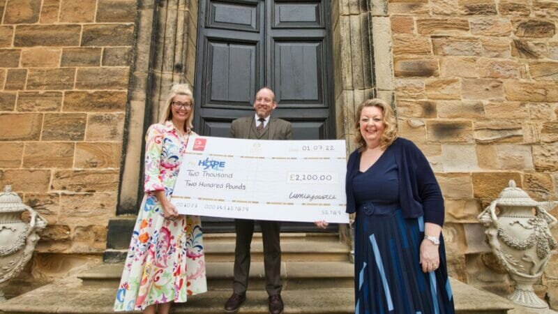 LUMLEY CASTLE GUESTS SUPPORT NORTH EAST CHARITY…